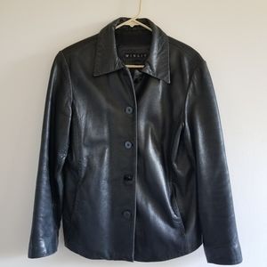 Womens leather jacket